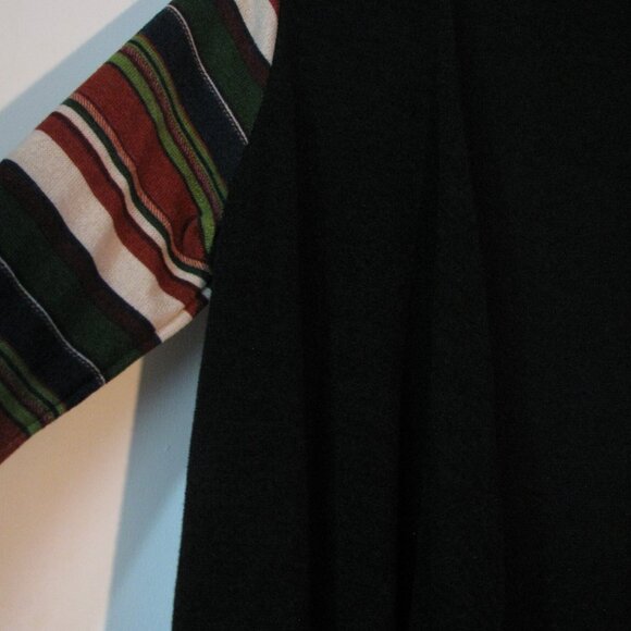 * Twenty Second 22nd Cardigan Small Black with Stripes Sweater - Picture 3 of 5